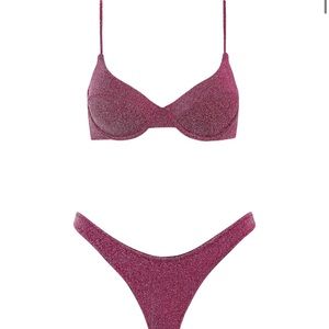 Triangl MACIA - GRAPE SPARKLE